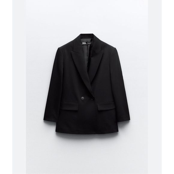Zara Jackets & Blazers - ZARA oversized blazer L Black